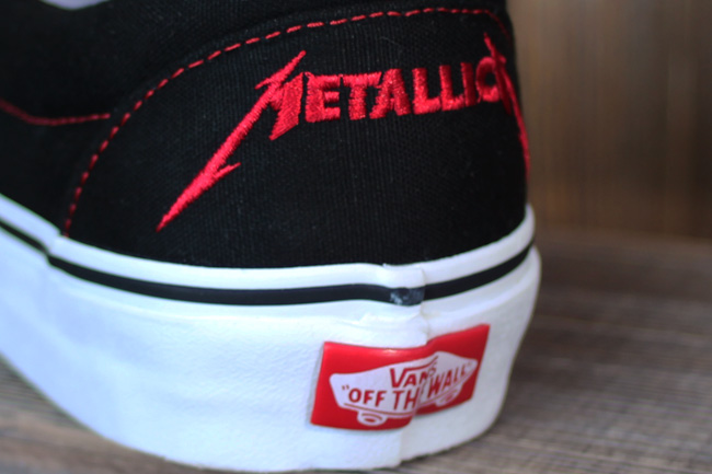 Eukicks Vans Metallica Slip On Sk8 Hi 5