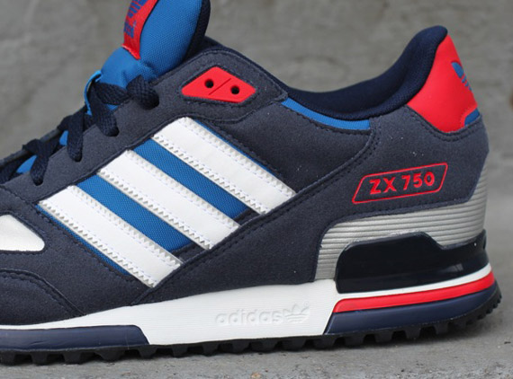 adidas Originals ZX 750 – Blue – White – Red