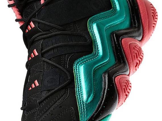 adidas Top Ten 2000 - Black - Lab Pink