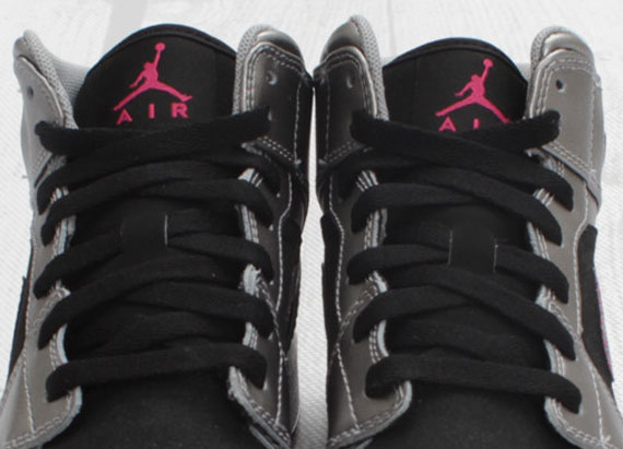 Air Jordan 1 Phat GS – Matte Silver – Berry