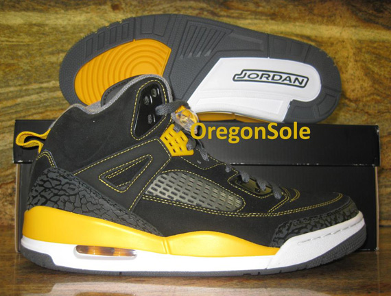 Jordan Spizike Black Yellow Sample 6