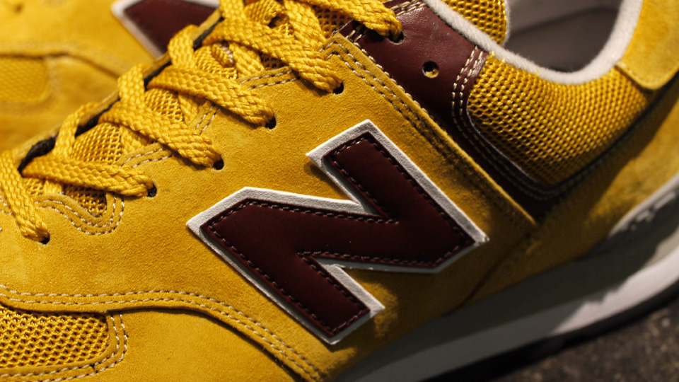 New Balance 574 Gold Brown White 2