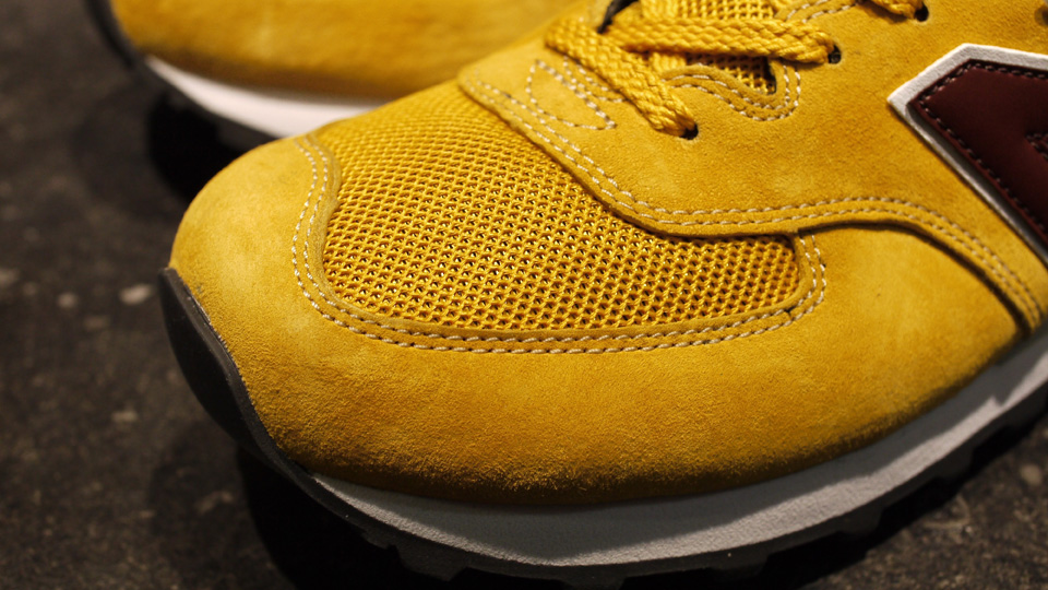 New Balance 574 Gold Brown White 5