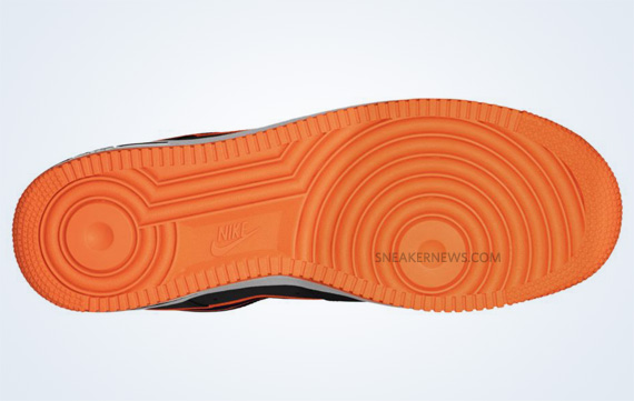 Nike Air Force 1 Low Dark Grey Imperial Purple Total Orange