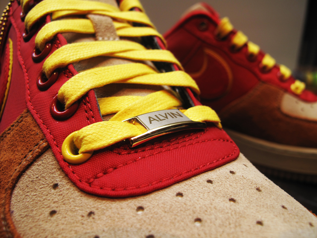 Nike Air Force 1 Bespoke “Alvin & The Chipmunks” by Kevin Marlin