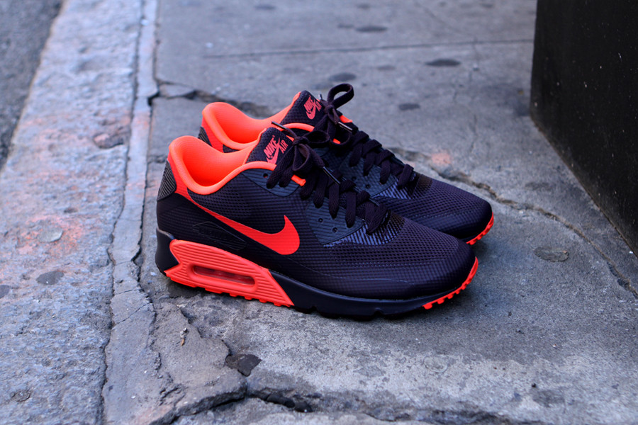 Nike Air Max 90 Hyperfuse Port Wine Bright Crimson 3