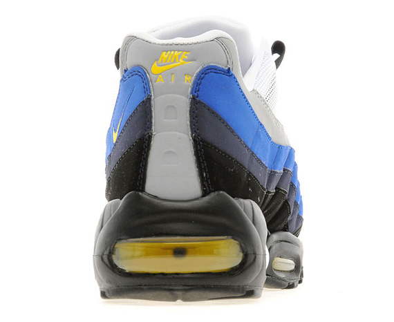 Nike Air Max 95 White Black Obsidian Yellow 5