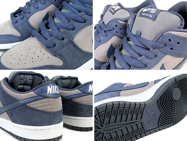 Nike Sb Dunk Low Thunder Blue Cool Grey White 1