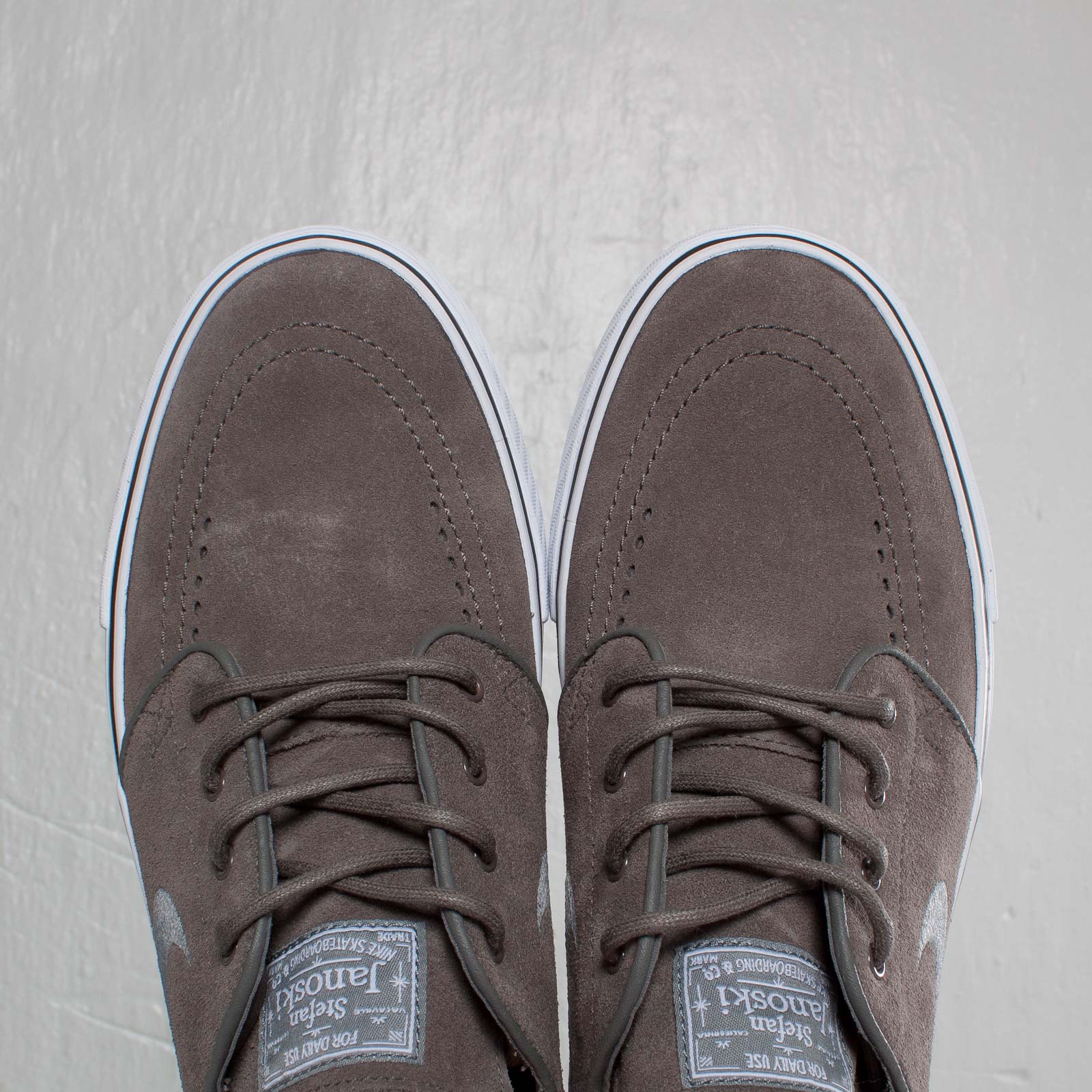 Nike Zoom Stefan Janoski Clay Union Grey White Black 9