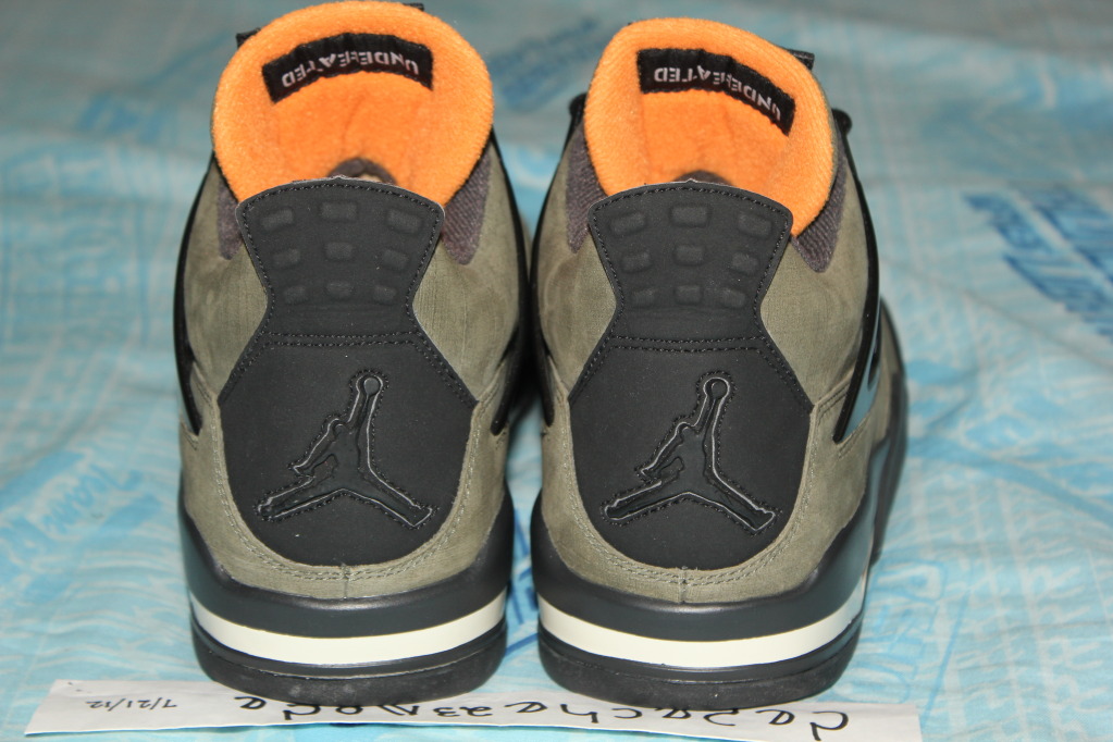 Undftd X Air Jordan Iv Ballistic Sample 10