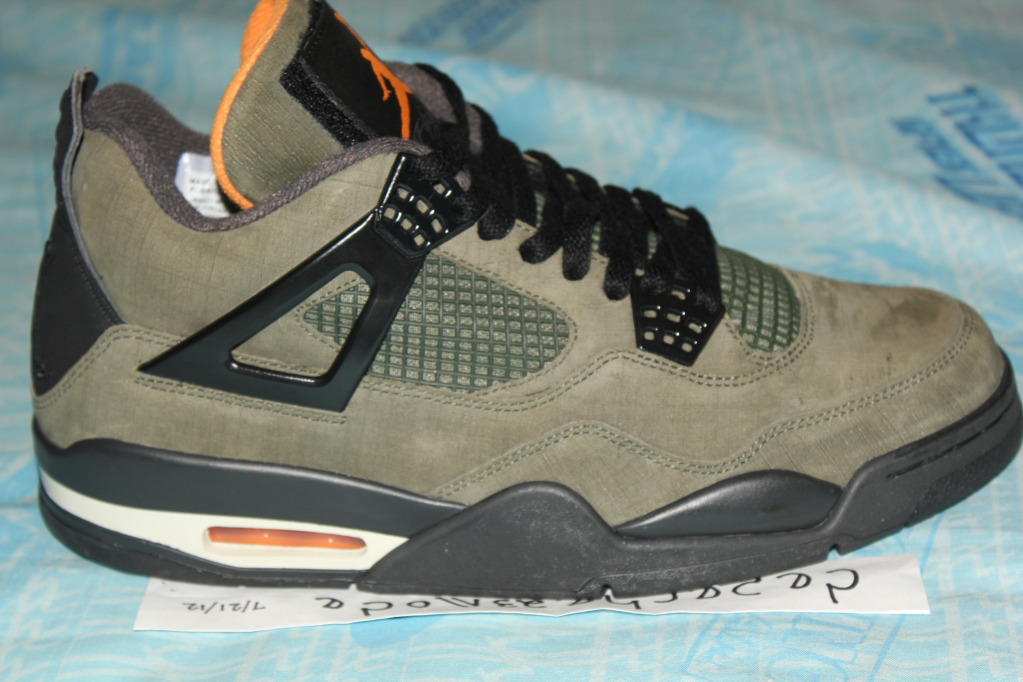 Undftd X Air Jordan Iv Ballistic Sample 18