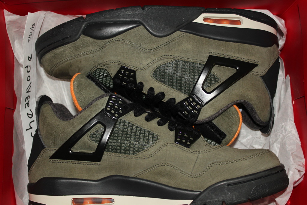Undftd X Air Jordan Iv Ballistic Sample 23