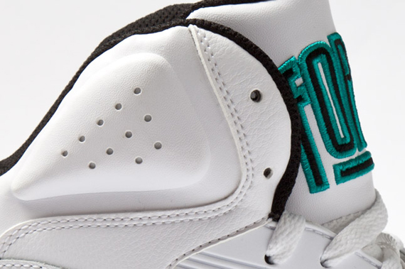 Air Force 180 High Wht Teal 2