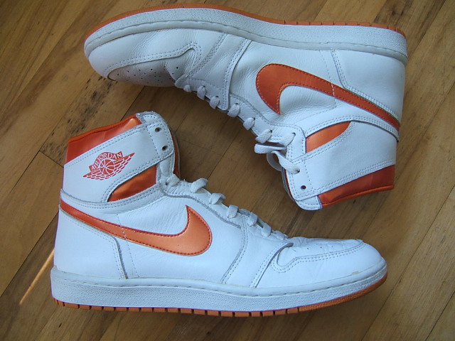 Air Jordan 1 1985 Og White Metallic Orange 15