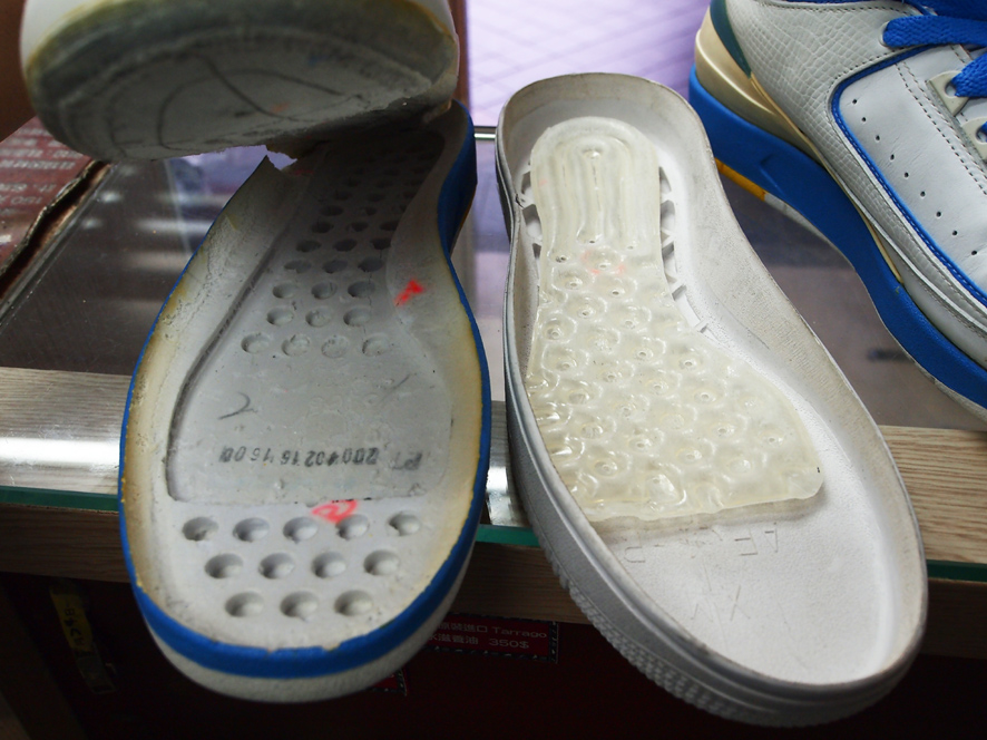 Air Jordan Ii Air Force 1 Sole Swaps 01