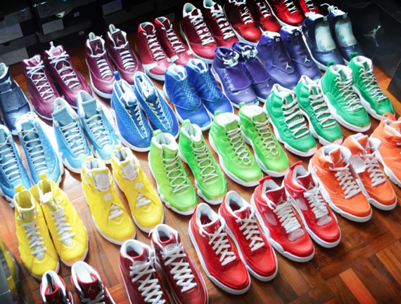 Air Jordan "Rainbow" Collection
