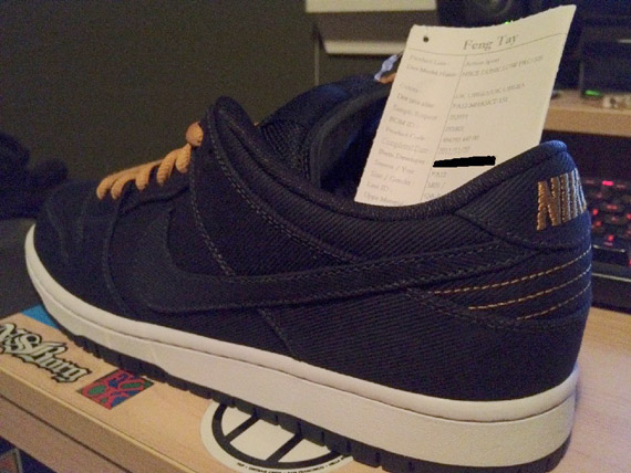 Levis X Nike Sb Dunk Low Sample 2