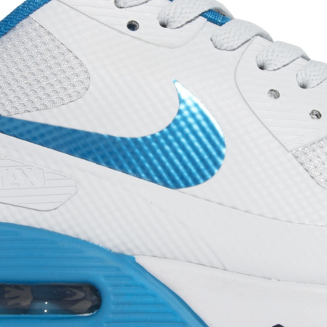 Nike Air Max 90 Premium Hyperfuse Platinum Dynamic Blue Available 05