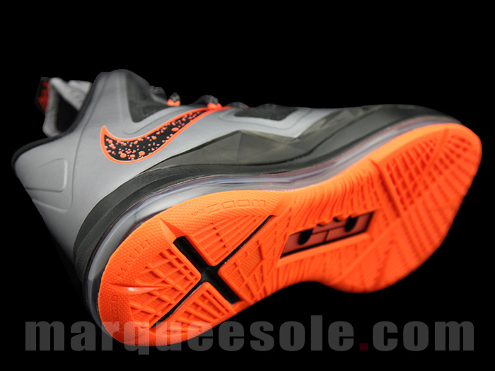 Nike Lebron X Silver Orange 03