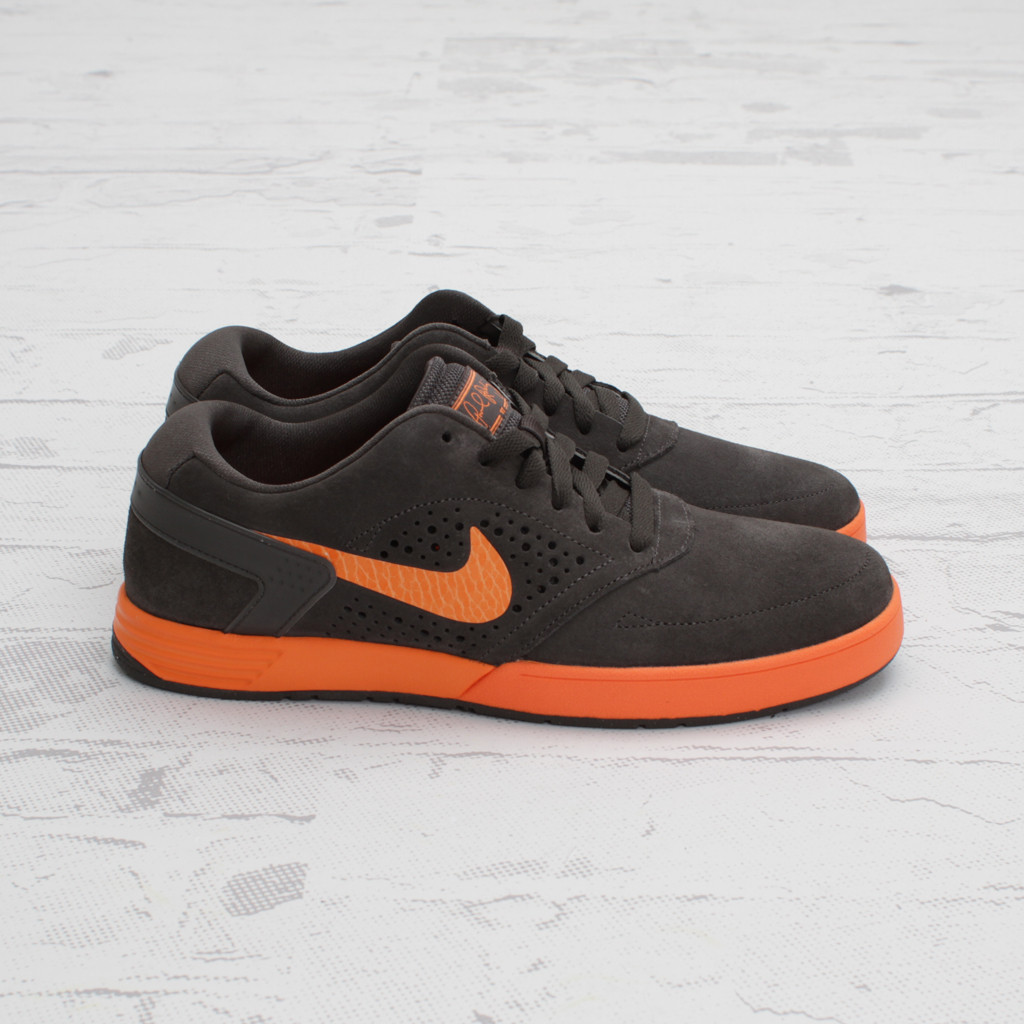 Nike Sb Paul Rodriguez 6 Midnight Fog Total Orange 1