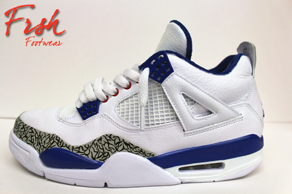 Air Jordan Iv Pure Blue 5