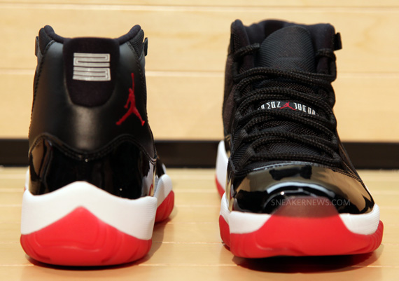 Air Jordan Xi Black Red Holiday 2012 1
