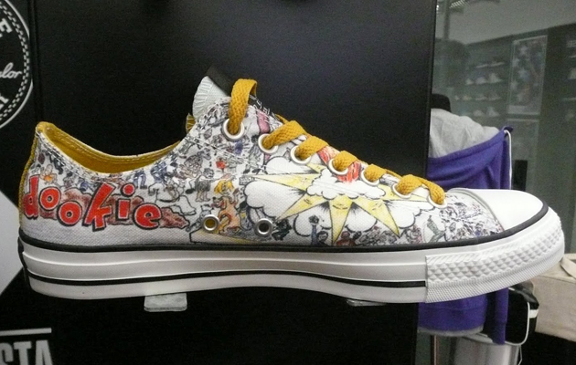 Green Day Converse Chuck Taylor All Star Dookie 3