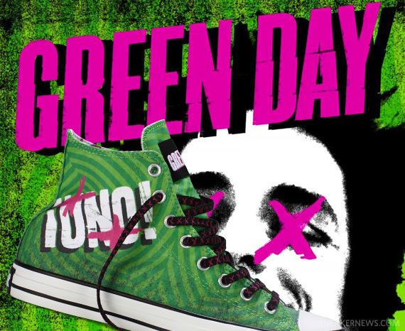 Green Day x Converse Chuck Taylor All Star “¡Uno!”