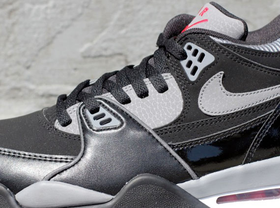 Nike Air Flight 89 - Black - Sport Red - Cool Grey