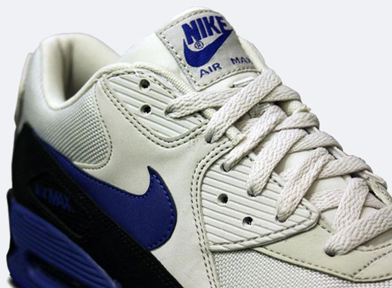 Nike Air Max 90 - White - Black - Royal