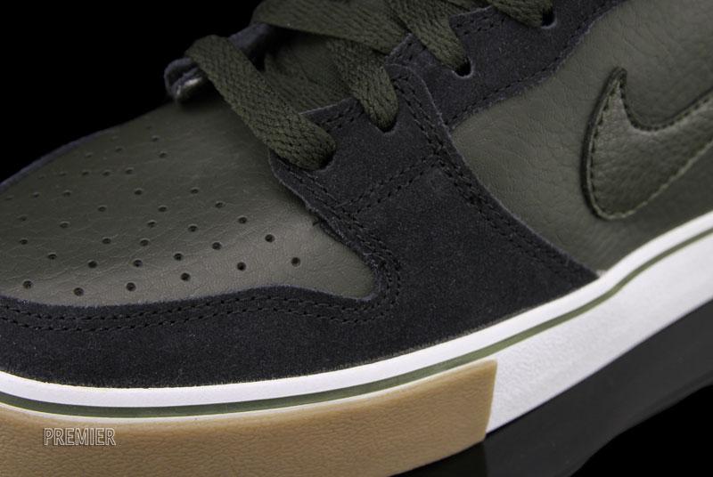 Nike Dunk High Lr Black Gum Medium Brown White Sequoia 4