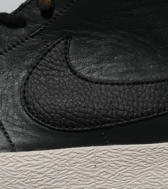 Nike Sb Blazer Mid Navy Gold 2