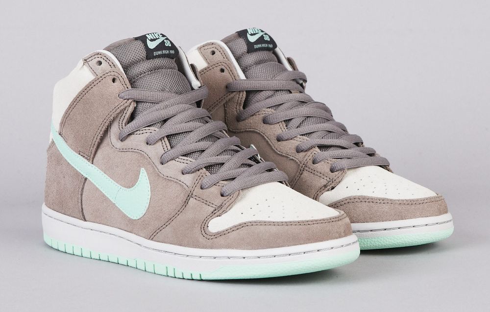 Nike Sb Dunk High Soft Grey Medium Mint 05