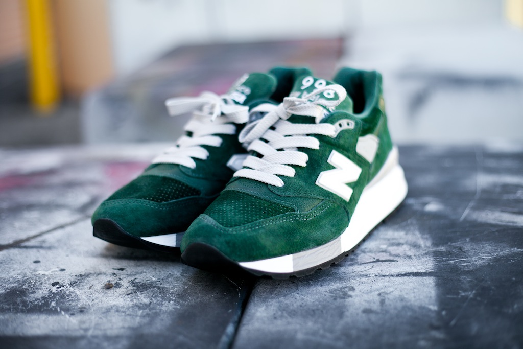 New Balance M998 Bb Hunter Green Feature Sneaker Boutique 8324