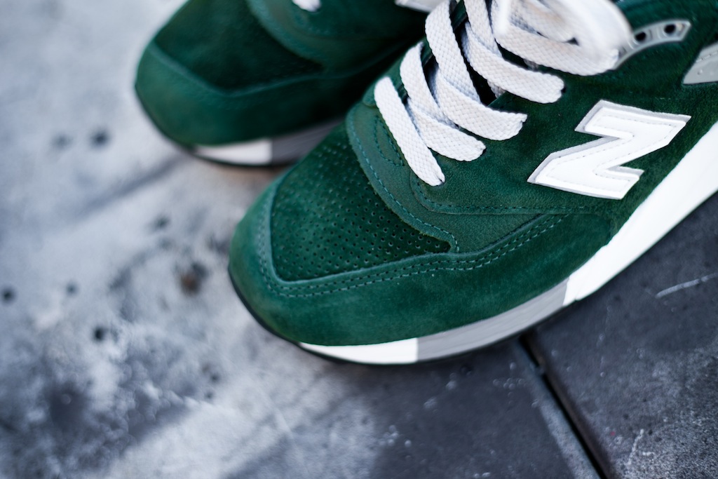 New Balance M998 Bb Hunter Green Feature Sneaker Boutique 8326