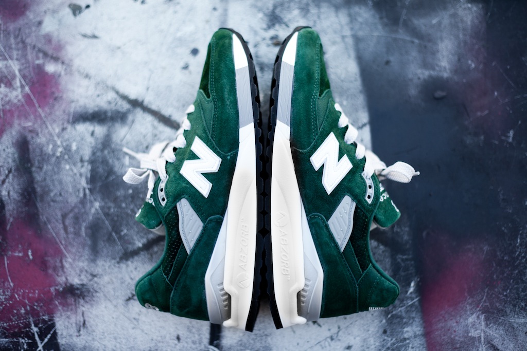 New Balance M998 Bb Hunter Green Feature Sneaker Boutique 8332