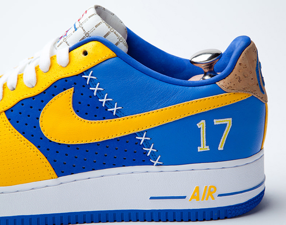 Nike Air Force 1 Bespoke "Chris Mullin" by Layupshot
