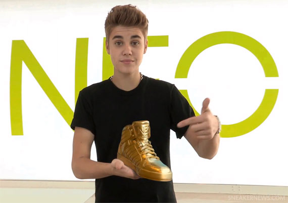 Justin Bieber x adidas NEO "Find My Gold Shoes" Contest