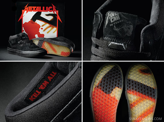 Metallica x Vans Half Cab "Kill Em All" - Available