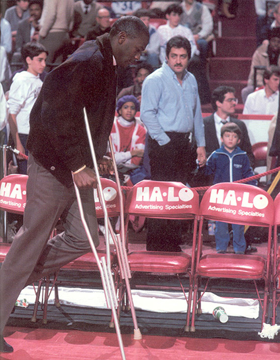 Michael Jordan 1986 Injury