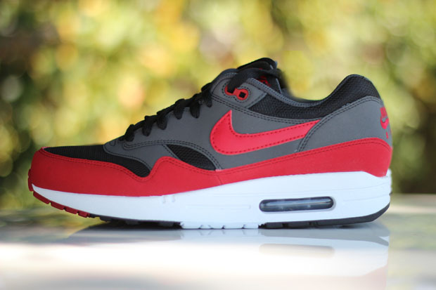 Nike Air Max 1 Red Grey Black 2