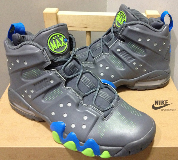 Nike Air Max Barkley Grey Blue Green 9