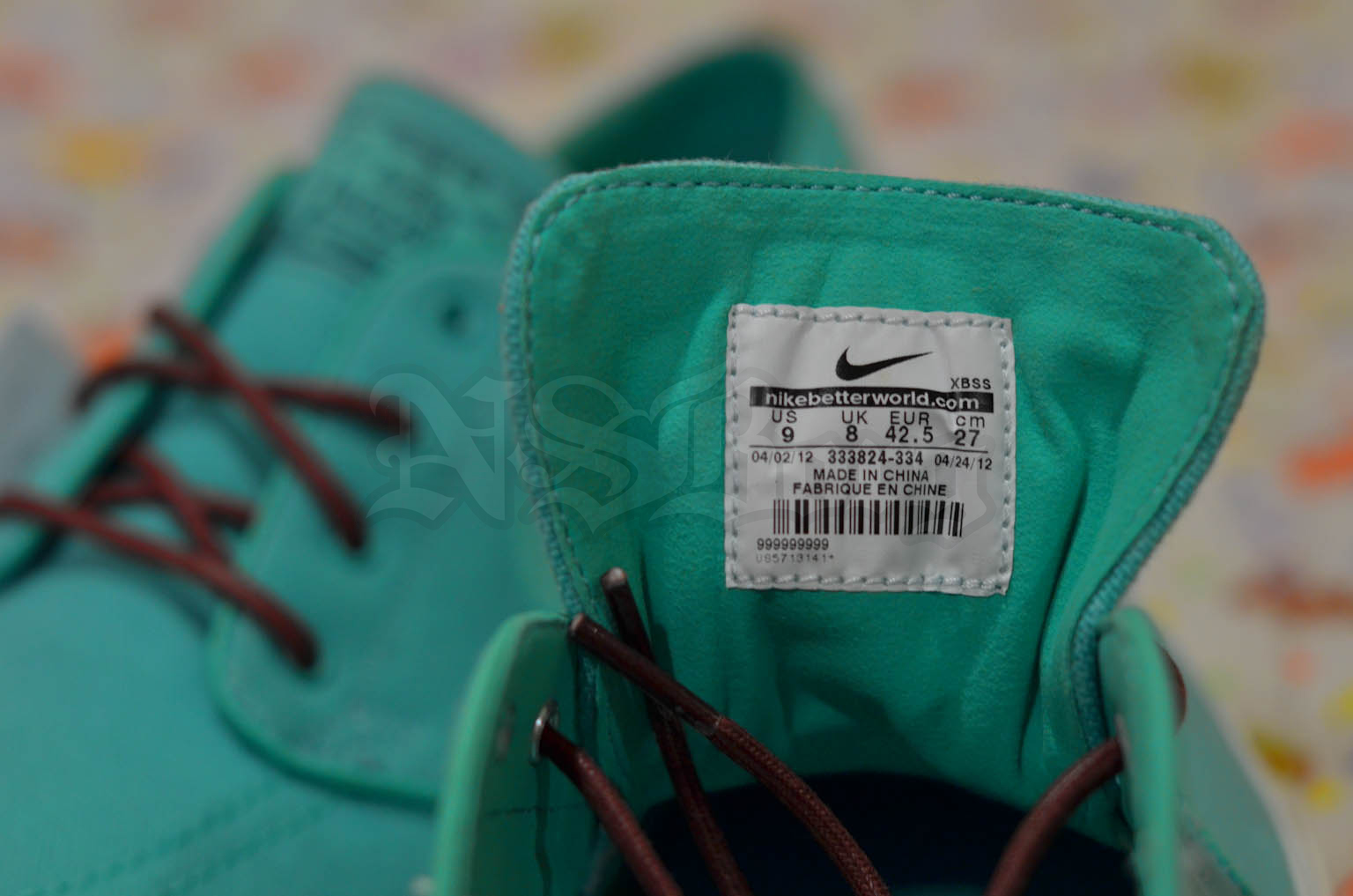Nike Zoom Stefan Janoski Crystal Mint 8