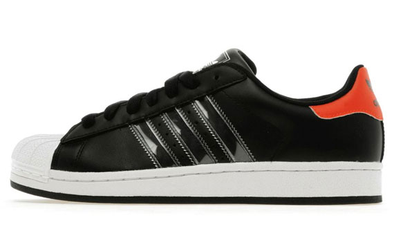Adidas Originals Superstar Ii Is Black Red 2