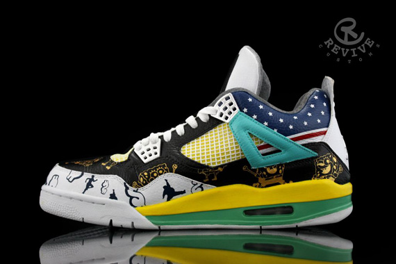 Air Jordan Iv What The Fake Customs Revive 3