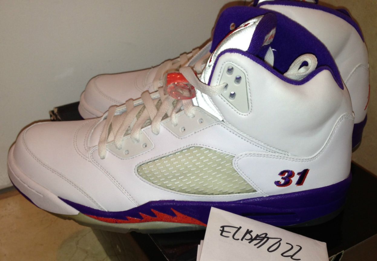 Air Jordan V Shawn Marion Phoenix Pe 05
