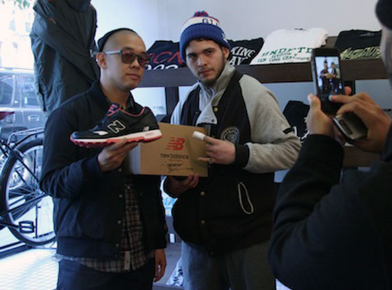 Staple x Size? x New Balance 577 “Black Pigeon” – Reed Space Release Recap