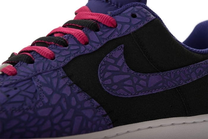 Nike Air Force 1 Low Crackled Black Court Purple 03
