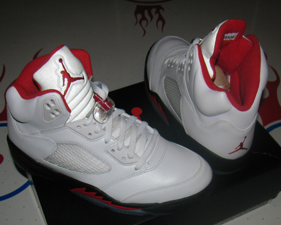 White Red Black Air Jordan 5 11