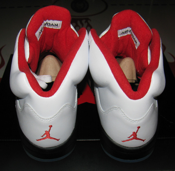 White Red Black Air Jordan 5 14